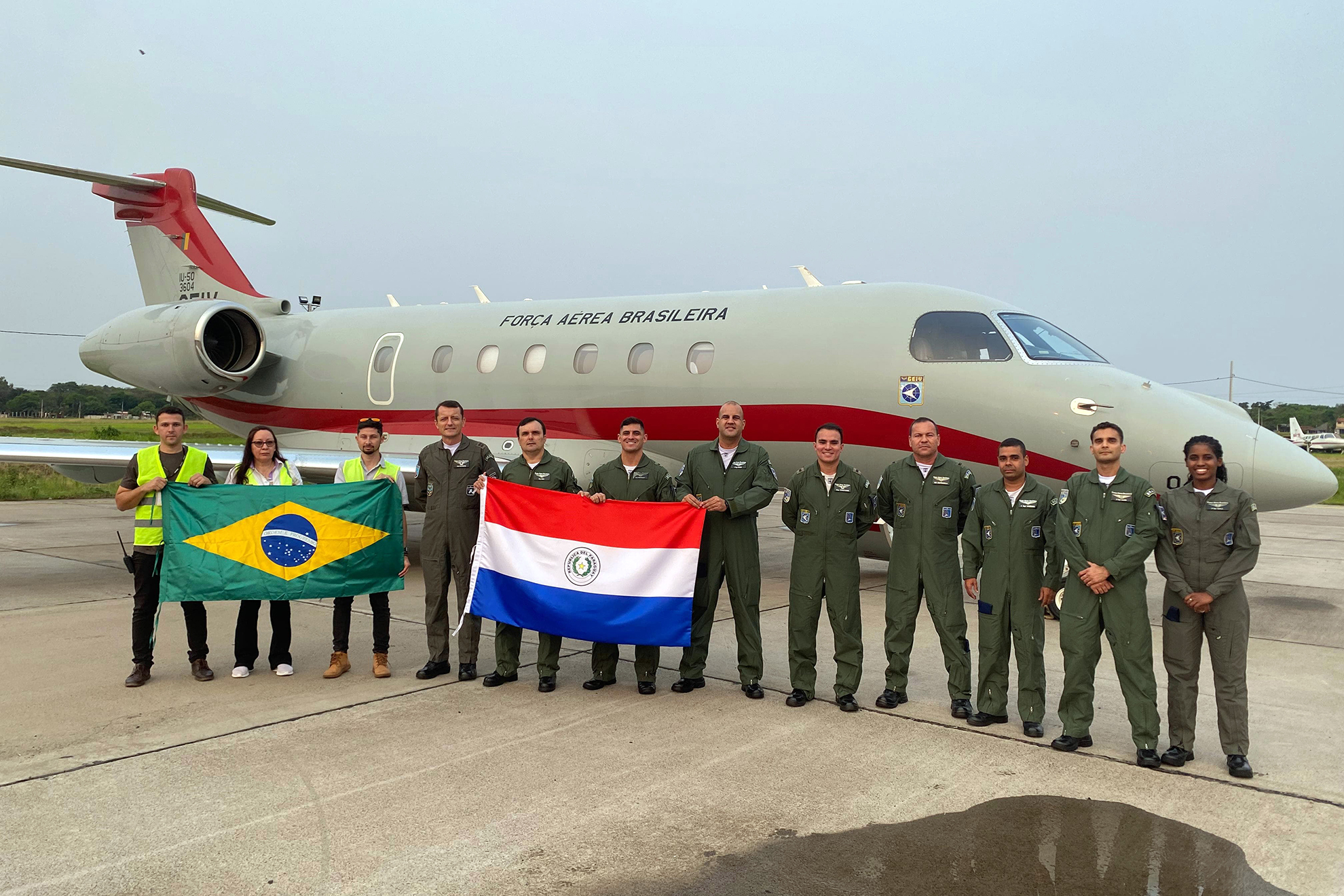 GEIV inspeciona auxílios de navegação aérea do Paraguai