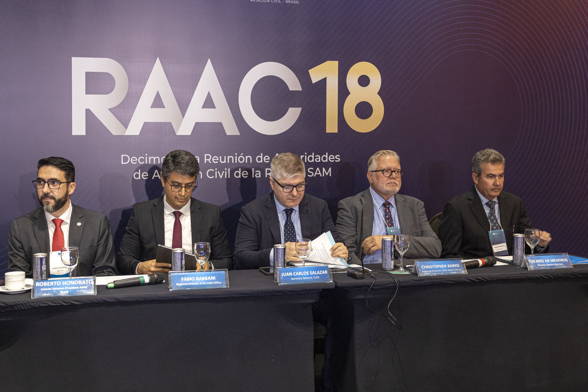 Comitiva do DECEA participa da RAAC/18, em São Paulo